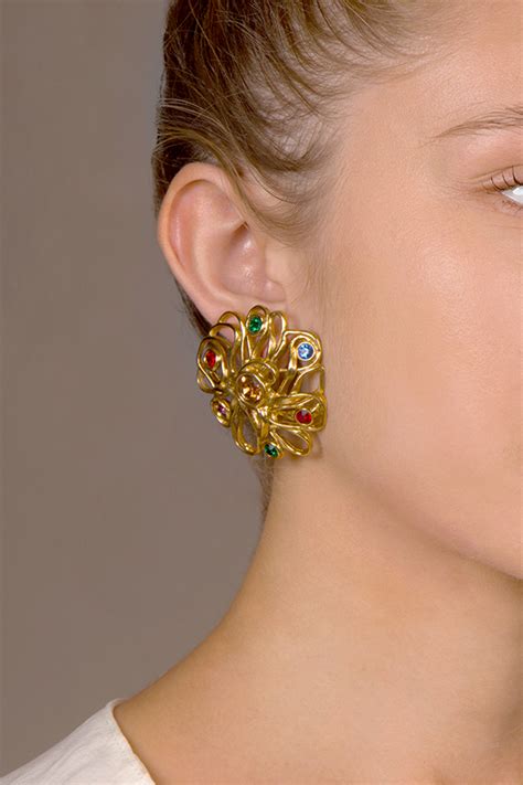 Yves Saint Laurent Earrings 